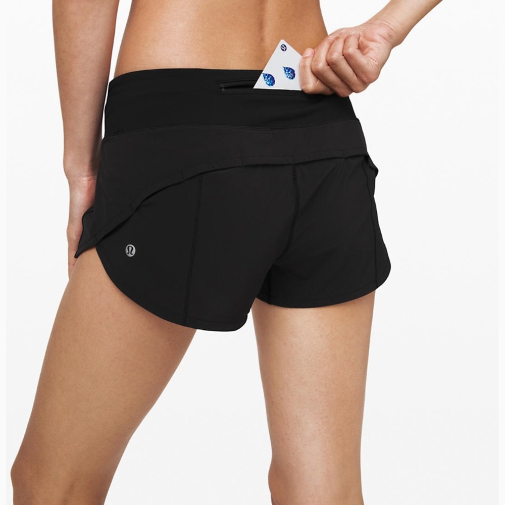 LULULEMON Speed Shorts 2.5 Size 6